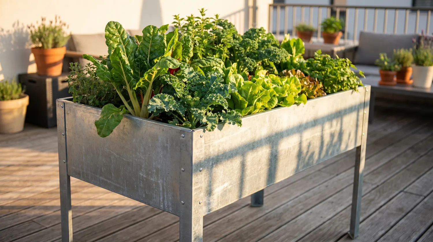 Bac potager surélevé