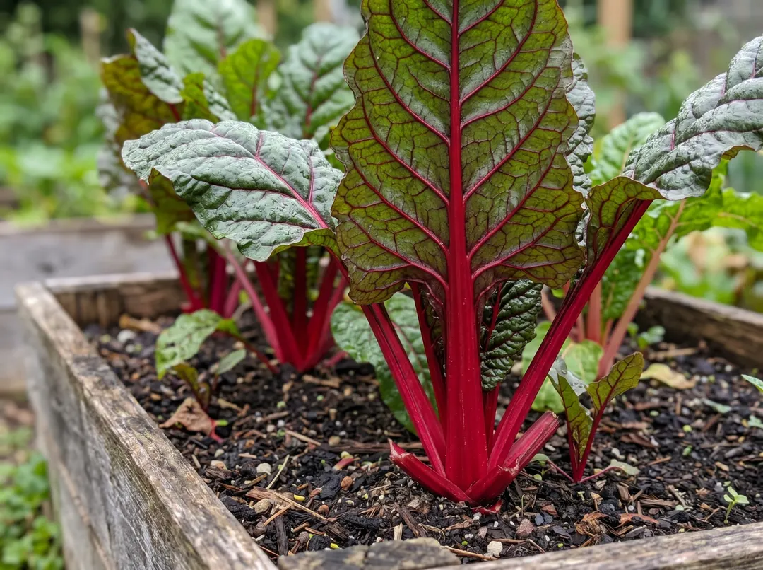 Blette à carde rouge