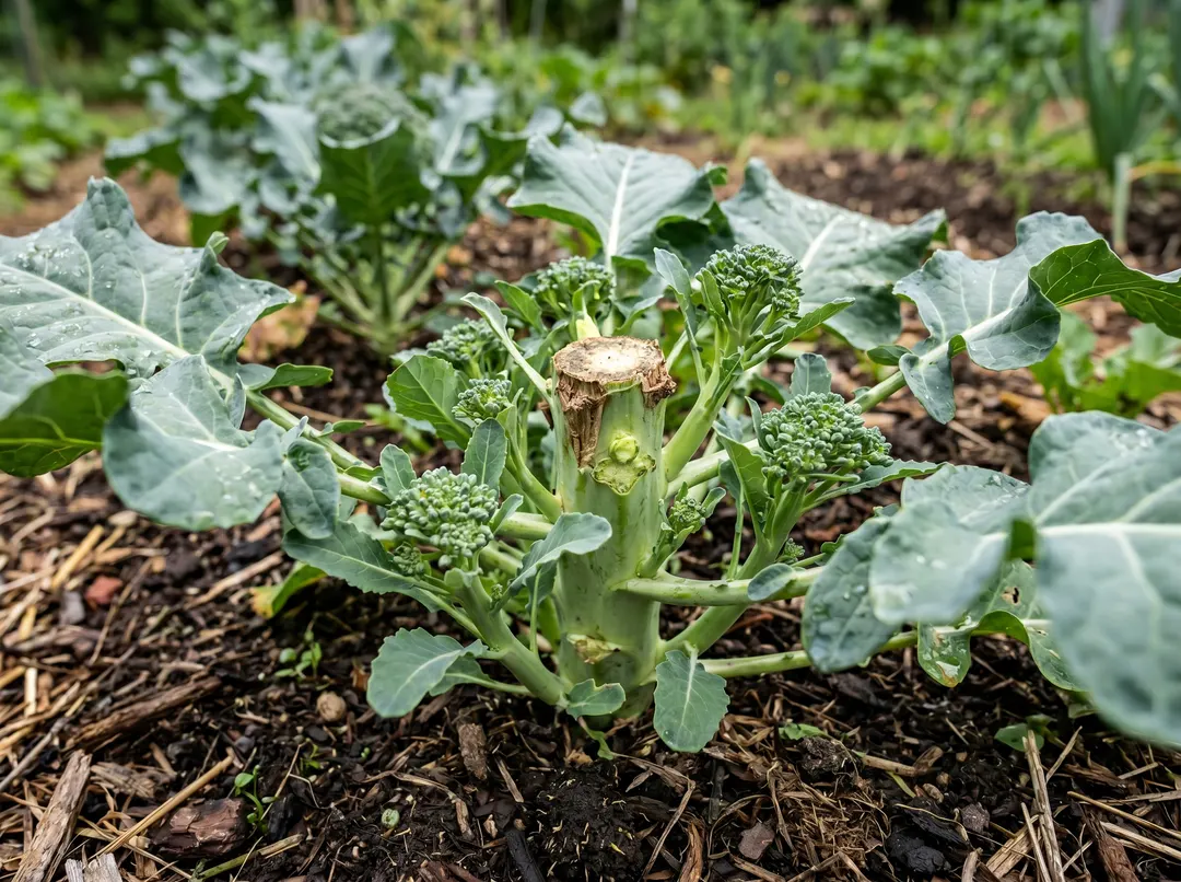 Brocoli (récolte des rejets)