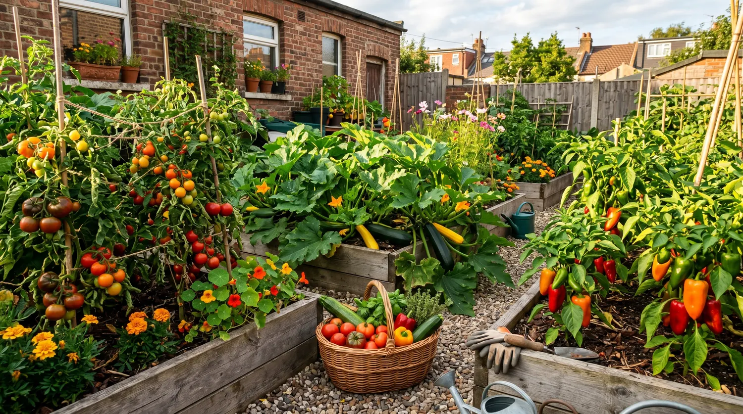 Le potager urbain au mois de août