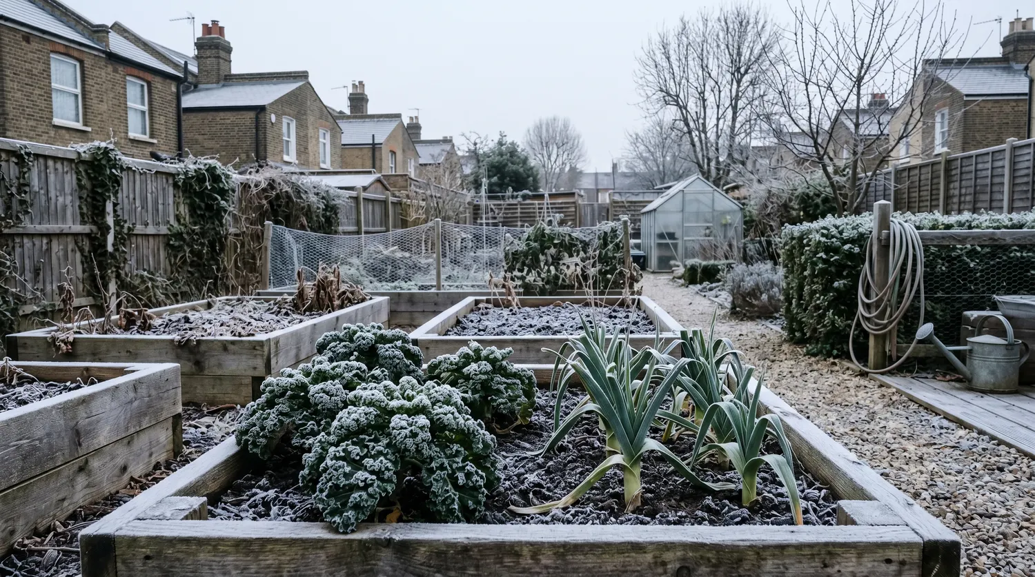 Le potager urbain au mois de janvier