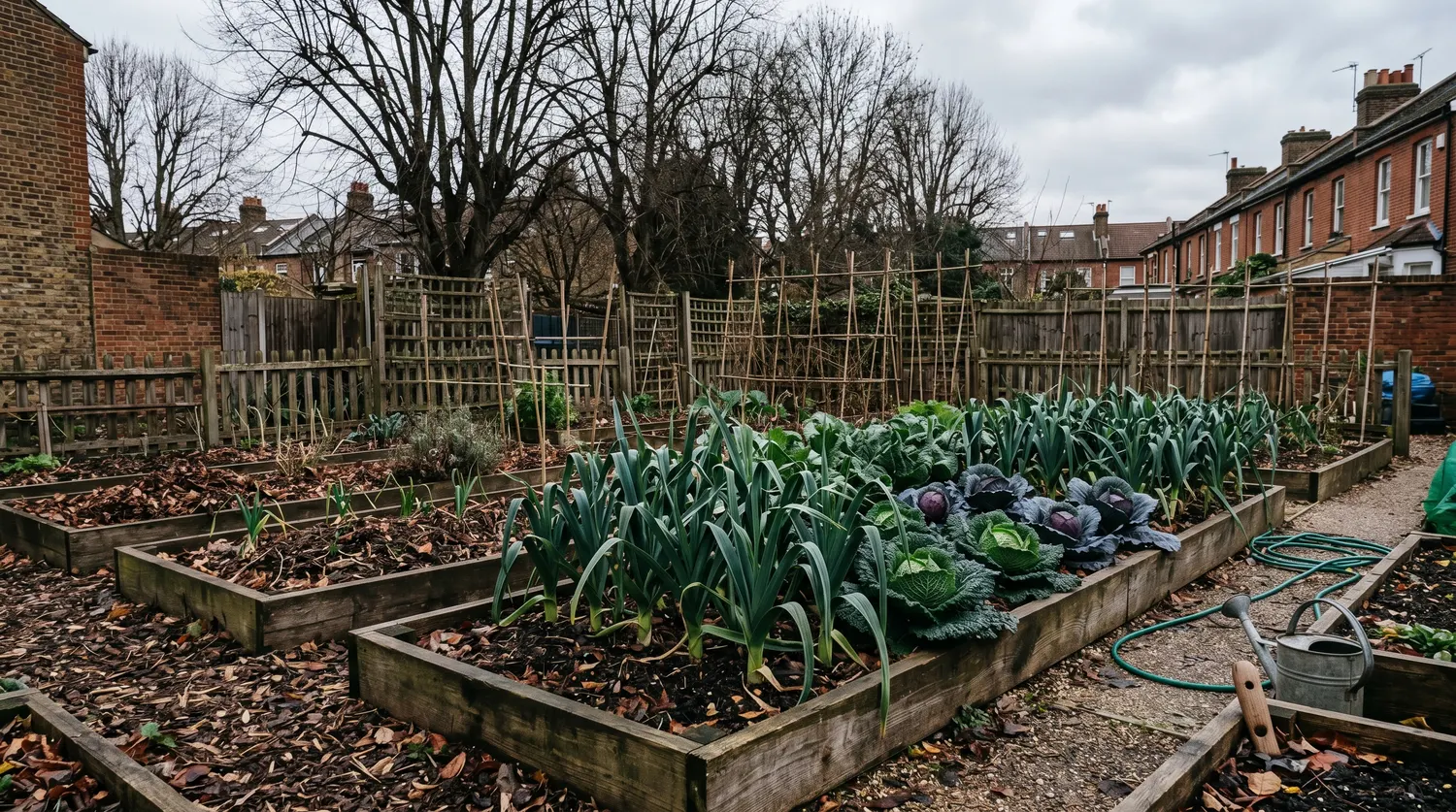 Le potager urbain au mois de novembre