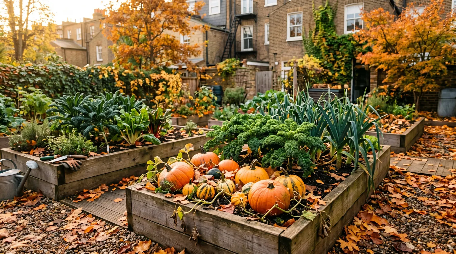 Le potager urbain au mois de octobre