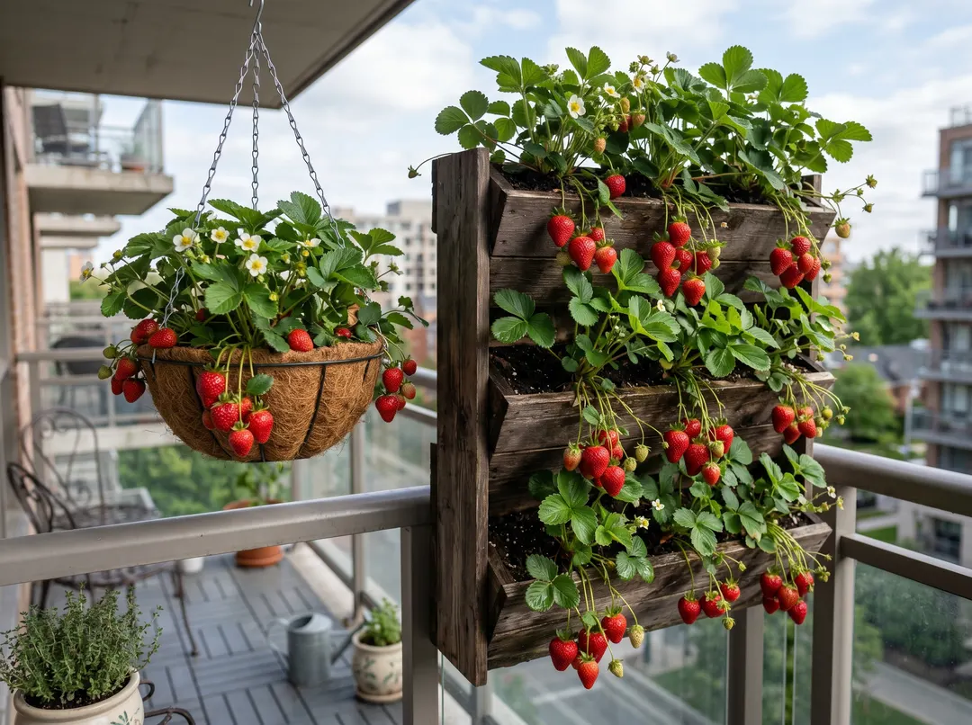 Fraisier de balcon