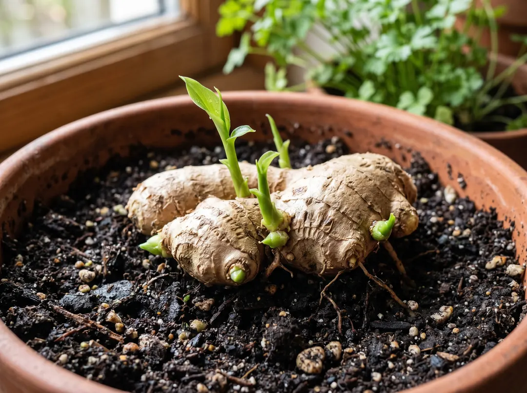 Rhizome à faire germer