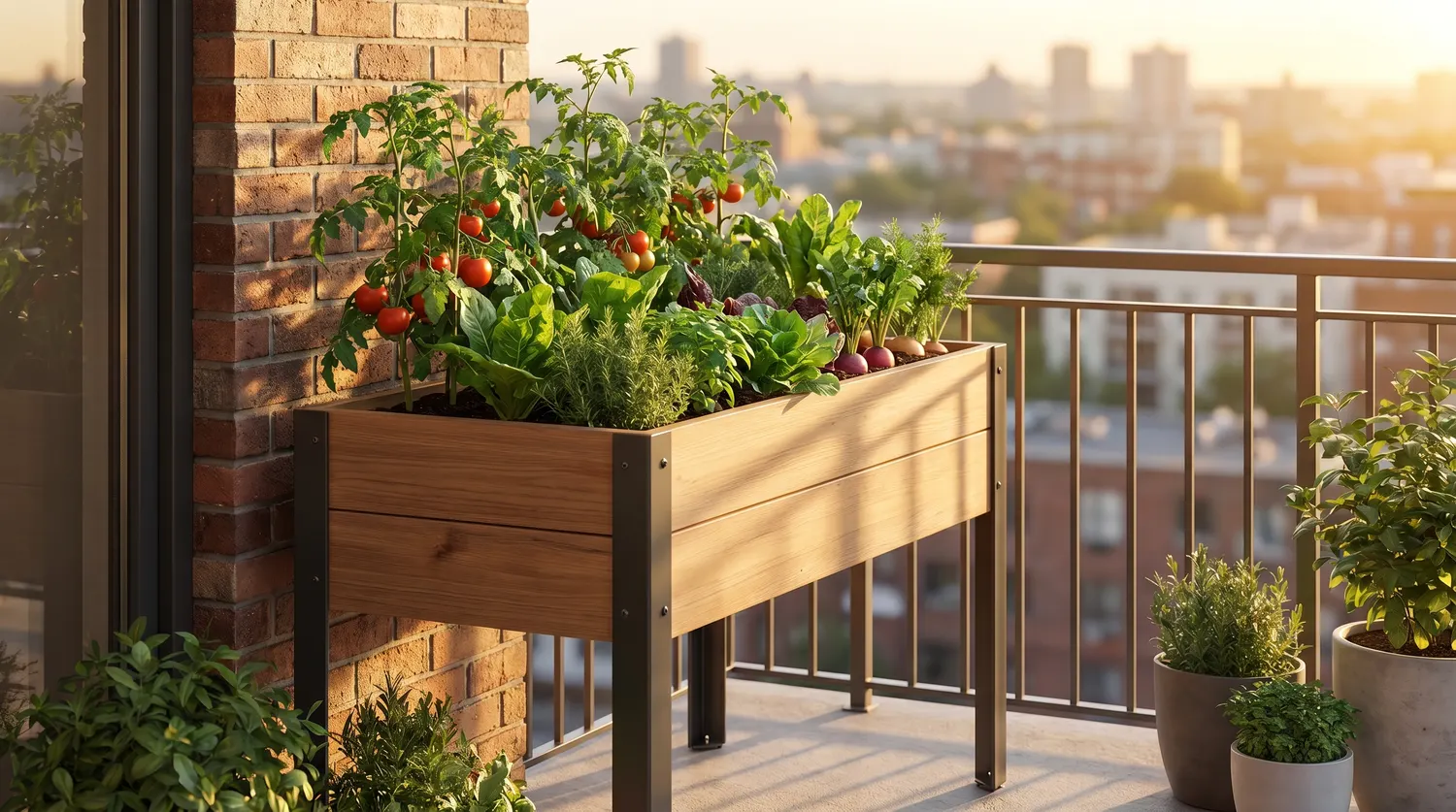 Potager surélevé